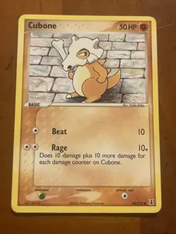 Cubone - 60/113 Delta Species - Pokemon TCG - 2005 - Image 1