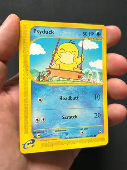 Psyduck 104/147 Aquapolis 2002 Common Non-Holo PACK FRESH - Image 3