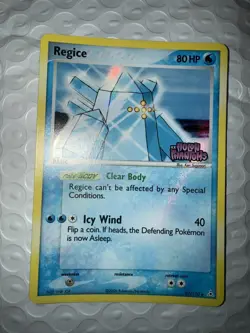 Pokemon Regice 27/110 EX Holon Phantoms Reverse Holo STAMPED Rare LP - Image 1