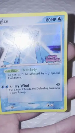 Pokemon Regice 27/110 EX Holon Phantoms Reverse Holo STAMPED Rare LP - Image 2