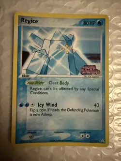 Pokemon Regice 27/110 EX Holon Phantoms Reverse Holo STAMPED Rare LP - Image 4