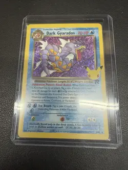 Pokemon TCG Dark Gyarados Holo Card 8/82 Celebrations Series NM - Image 3