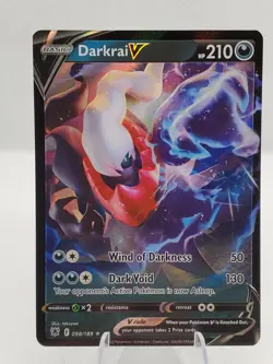 Darkrai V 098/189 Swsh10: Astral Radiance Ultra Rare Holo Full Art Pokemon TCG - Image 1