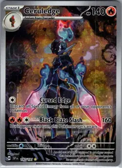 Ceruledge 197/191 SV08: Surging Sparks - Pokemon Card - NM - Image 1