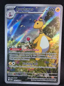 Ampharos 090/086 Chaos Rising IR Pokemon -TCG 2026-NM - Image 1