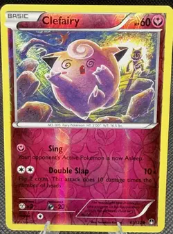 Clefairy Reverse Holo BREAKpoint #81 Pokemon Card - Image 1