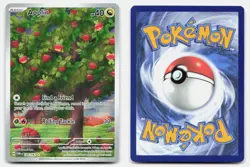 Applin 185/167 Illustration Rare Twilight Masquerade Pokemon Holo NM - Image 3