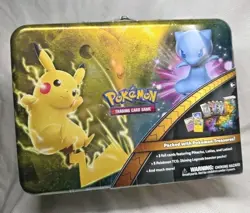 Pokemon TCG Shining Legends New 2017 Tin Collector Treasure Chest Factory Sealed - Image 1
