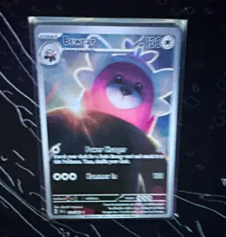 The Pokemon Company Bewear Rare Holo 104/111 SM Crimson Invasion EN (2017) - Image 1