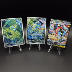 Pokemon TCG Froakie 088/086 Frogadier 089/086 Mega Greninja Ex SIR 116/086 Chaos - Image 1