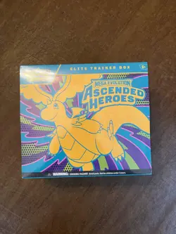 Pokemon TCG Mega Evolution Ascended Heroes Elite Trainer Box ETB NEW & SEALED - Image 1
