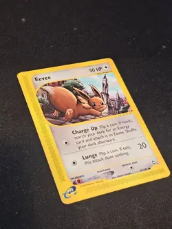 Pokemon TCG Eevee 75 Aquapolis Mint Near Mint (non-holo) - Image 2