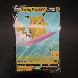 Pokemon TCG Celebrations Flying Pikachu V & Surfing Pikachu V Holo - Image 4