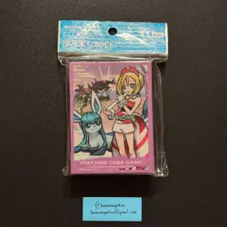 Pokemon Center Japan HISUI DAYS Irida & Glaceon Card Sleeves 64 COUNT ~US SELLER - Image 1
