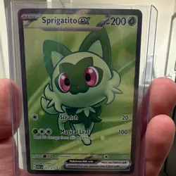 Sprigatito ex 251/217 Holo Ultra Rare - Scarlet & Violet Scarlet ex Pokemon TCG - Image 1