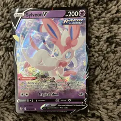 Nintendo Pokemon TCG Evolving Skies Eeveelution V Holo Lot 5 Espeon/Sylveon - Image 3