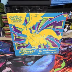 Pokemon TCG Mega Evolution Ascended Heroes Pokemon Center ETB Box English - Image 1