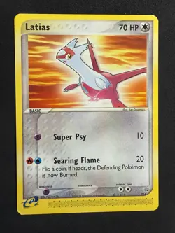 POKEMON UNGRADED LATIAS 014 P NINTENDO BLACK STAR PROMOS NM - Image 2