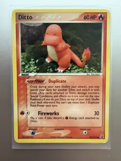 Ditto 61/113 (Charmander) NM Pokemon TCG - Image 1