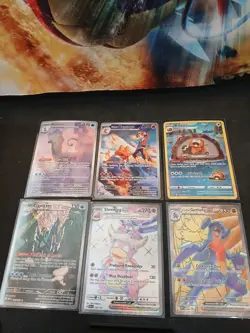 Pokemon TCG Mix Of IR's Full Art Galarian Gallery And Promo Lot Of 6 Cards Total - Image 2