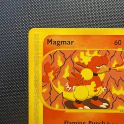 Pokemon Vintage Magmar 086/165 Expedition Base Set Wotc E-Reader 2002 - Image 2
