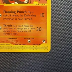 Pokemon Vintage Magmar 086/165 Expedition Base Set Wotc E-Reader 2002 - Image 4