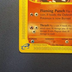 Pokemon Vintage Magmar 086/165 Expedition Base Set Wotc E-Reader 2002 - Image 5