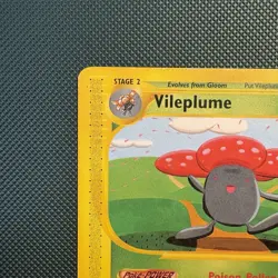 Pokemon Vintage Non-Holo Rare Vileplume 069/165 Expedition Wotc E-reader 2002 - Image 2