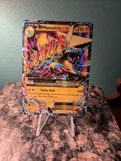 The Pokemon Company M Manectric EX 24/119 XY Phantom Forces Ultra Rare Holo ENG - Image 1