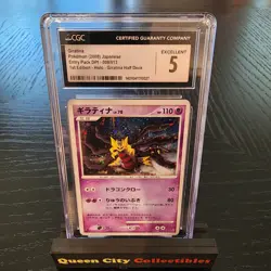 CGC 5 Giratina HOLO 1ST EDITION 008/013 Giratina Half Deck 2008 Japanese Pokemon - Image 1