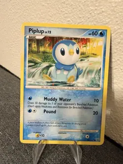 Nintendo Piplup Platinum 2009 English Regular Common 60 HP 85/127 - Image 1