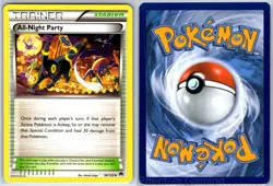 All-Night Party 96/122 Uncommon BREAKpoint Pokemon NM Ariga - Image 3