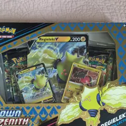 Pokemon TCG Crown Zenith Regieleki V Collection Box - Image 4