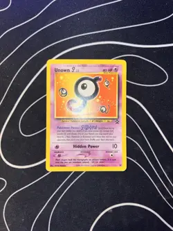 Pokemon Unown [J] Wotc Promo Regular Card 38/53 Basic HP40 Promo English TCG NM - Image 1
