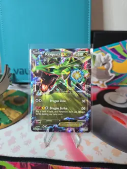 Rayquaza EX Pokemon XY Black Star Promo #XY73 LP - Image 1