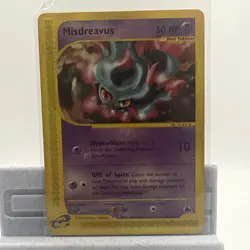 Pokemon Misdreavus Skyridge 39/144 Uncommon Regular NM - Image 1