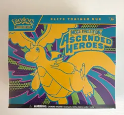 Pokemon TCG Mega Evolution Ascended Heroes Elite Trainer Box English - Image 1