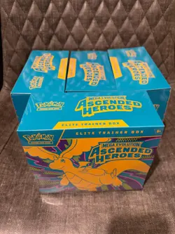 Pokemon TCG Ascended Heroes Elite Trainer Box ETB Brand New Sealed x 4 - Image 1