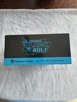 Pokemon TCG Black Bolt & White Flare Pokemon Center Elite Trainer ETB Sealed Set - Image 5