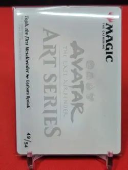 MTG Toph the First Metalbender Art Card NM Series Avatar Last Airbender Magic 49 - Image 2