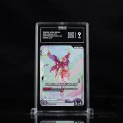 Gundam Aerial Rebuild Gundam Card Game GD01-067 LR+ Newtype Rising TAG 9 - Image 1