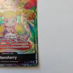 Namco One Piece CCG Mansherry OP05-088 Alt Art Foil Rare English - Image 2