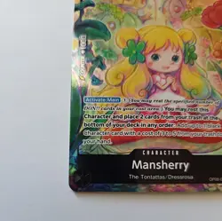Namco One Piece CCG Mansherry OP05-088 Alt Art Foil Rare English - Image 5