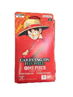 (5) One Piece OP-13 Carrying On His Will Sleeved Booster Packs English Sealed!! - Image 2