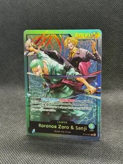 Roronoa Zoro & Sanji - ST12-001 - Leader - English - Near Mint - One Piece CCG - Image 2