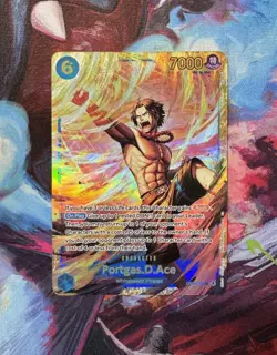 Portgas.D.Ace SEC OP13-119 - Carrying On His Will - One Piece TCG - Image 1