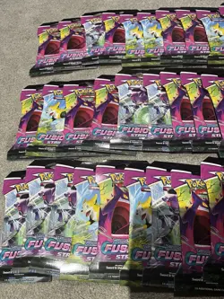 Pokemon SWSH Fusion Strike Sleeved Booster Pack x 36 Sealed (Booster Box Eqv.) - Image 2