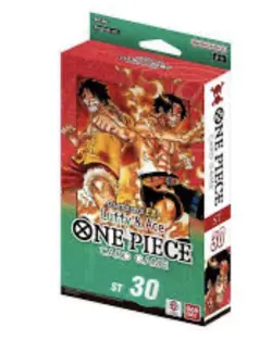 ONE PIECE ENGLISH TCG: (ST-30) Starter Deck EX: Luffy & Ace - Image 1