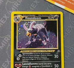 Pokemon Houndoom 4/75 Holo Unlimited Neo Discovery 2001 Italiano - Image 3