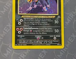 Pokemon Houndoom 4/75 Holo Unlimited Neo Discovery 2001 Italiano - Image 4